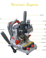 Machine de Découpage de Clés Laser - Haute Précision