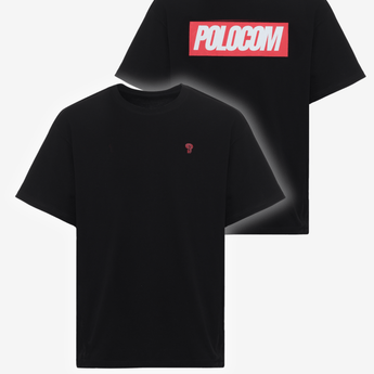 T-shirt Oversize Polocom Noir / XS