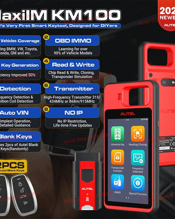Programmateur de clé voiture - Mini tablette pratique